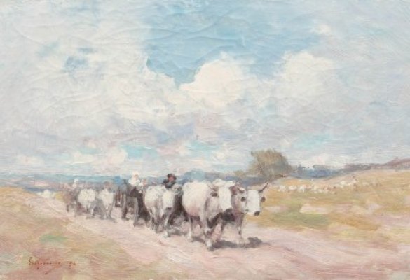 Tablou de Grigorescu, adjudecat la 50.000 de euro